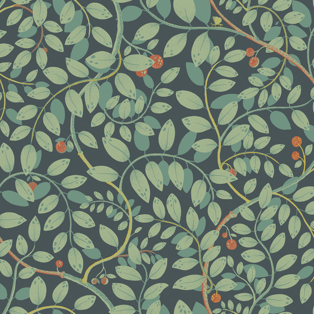 A-Street Prints Kirke Turquoise Leafy Vines Wallpaper Lina Covers about 57.5 square feet Sweden Unpasted 20.9-in repeat, half drop match 20.9-in by 33-ft long roll - My Fabric Connection - A-Street Prints Kirke Turquoise Leafy Vines Wallpaper Lina Covers about 57.5 square feet Sweden Unpasted 20.9-in repeat, half drop match 20.9-in by 33-ft long roll - My Fabric Connection -