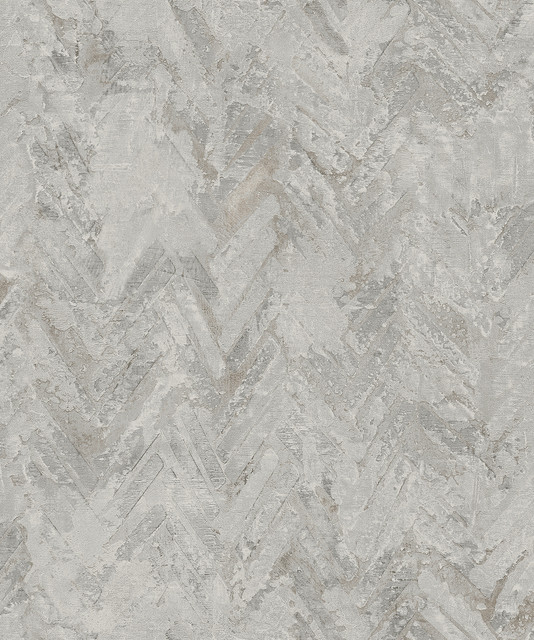 A-Street Prints Amesemi Grey Distressed Herringbone Wallpaper Lumina Covers about 57.8 square feet China Unpasted 12.6-in repeat, drop match 21-in by 33-ft long roll - My Fabric Connection - A-Street Prints Amesemi Grey Distressed Herringbone Wallpaper Lumina Covers about 57.8 square feet China Unpasted 12.6-in repeat, drop match 21-in by 33-ft long roll - My Fabric Connection -