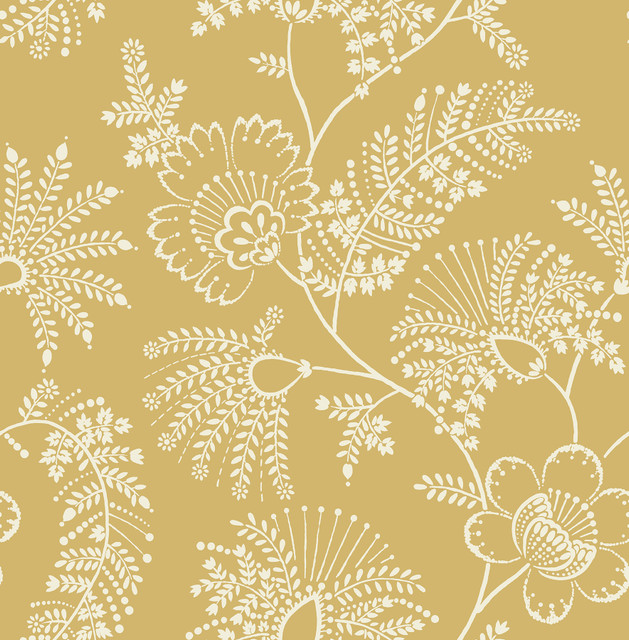 A-Street Prints Maeve Mustard Jacobean Trail Wallpaper Middleton Covers about 56.4 square feet Great Britain Unpasted 20.9-in repeat, straight match 20.5-in by 33-ft long roll - My Fabric Connection - A-Street Prints Maeve Mustard Jacobean Trail Wallpaper Middleton Covers about 56.4 square feet Great Britain Unpasted 20.9-in repeat, straight match 20.5-in by 33-ft long roll - My Fabric Connection -