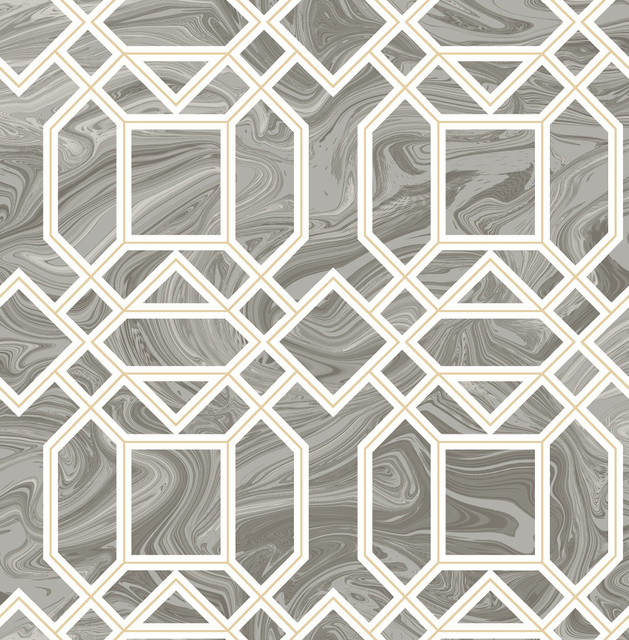 A-Street Prints Daphne Grey Trellis Wallpaper Moonlight Covers about 56.4 square feet Great Britain Unpasted 10.4-in repeat, drop match 20.5-in by 33-ft long roll - My Fabric Connection - A-Street Prints Daphne Grey Trellis Wallpaper Moonlight Covers about 56.4 square feet Great Britain Unpasted 10.4-in repeat, drop match 20.5-in by 33-ft long roll - My Fabric Connection -