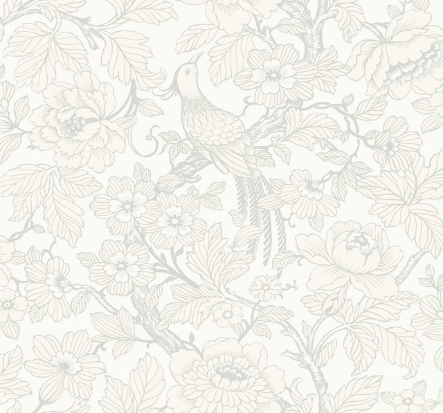 A-Street Prints Beaufort Dove Peony Chinoiserie Wallpaper Newport Covers about 60.8 square feet United States Unpasted 25.2-in repeat, half drop match 27-in by 27-ft long roll - My Fabric Connection - A-Street Prints Beaufort Dove Peony Chinoiserie Wallpaper Newport Covers about 60.8 square feet United States Unpasted 25.2-in repeat, half drop match 27-in by 27-ft long roll - My Fabric Connection -