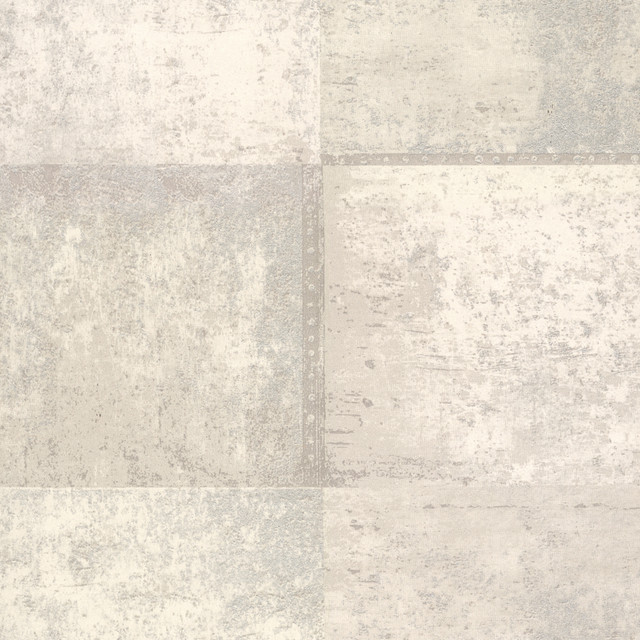 Brewster Vela Ivory Distressed Geometric Wallpaper Polished Covers about 57.8 square feet China Unpasted 20.9-in repeat, straight match 21-in by 33-ft long roll - My Fabric Connection - Brewster Vela Ivory Distressed Geometric Wallpaper Polished Covers about 57.8 square feet China Unpasted 20.9-in repeat, straight match 21-in by 33-ft long roll - My Fabric Connection -