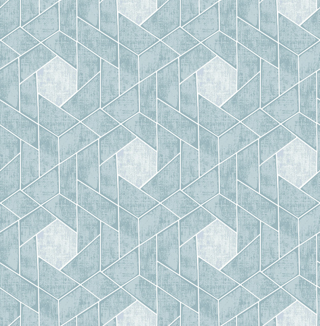 A-Street Prints Granada Aqua Geometric Wallpaper Scott Living Covers about 56.4 square feet Great Britain Unpasted 10.4-in repeat, straight match 20.5-in by 33-ft long roll - My Fabric Connection - A-Street Prints Granada Aqua Geometric Wallpaper Scott Living Covers about 56.4 square feet Great Britain Unpasted 10.4-in repeat, straight match 20.5-in by 33-ft long roll - My Fabric Connection -