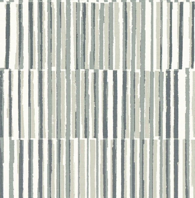 A-Street Prints Sabah Slate Stripe Wallpaper Seychelles Covers about 56.4 square feet Great Britain Unpasted 20.9-in repeat, straight match 20.5-in by 33-ft long roll - My Fabric Connection - A-Street Prints Sabah Slate Stripe Wallpaper Seychelles Covers about 56.4 square feet Great Britain Unpasted 20.9-in repeat, straight match 20.5-in by 33-ft long roll - My Fabric Connection -