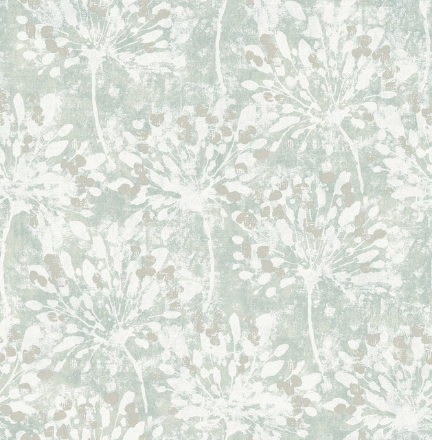 Advantage Dori Light Green Painterly Floral Wallpaper Splash Covers about 56.4 square feet Great Britain Unpasted 20.9-in repeat, straight match 20.5-in by 33-ft long roll - My Fabric Connection - Advantage Dori Light Green Painterly Floral Wallpaper Splash Covers about 56.4 square feet Great Britain Unpasted 20.9-in repeat, straight match 20.5-in by 33-ft long roll - My Fabric Connection -