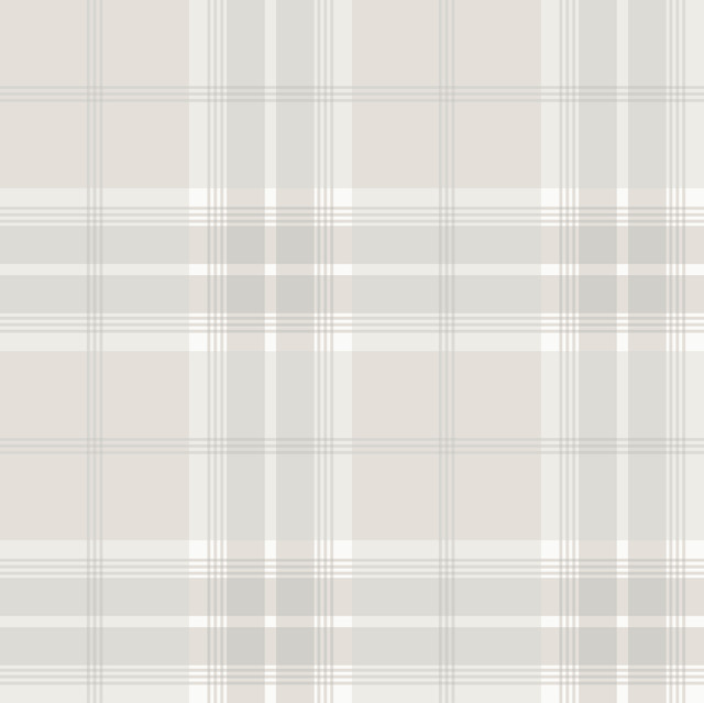Advantage Sala White Plaid Wallpaper Splash Covers about 57.5 square feet Sweden Unpasted 20.9-in repeat, straight match 20.9-in by 33-ft long roll - My Fabric Connection -