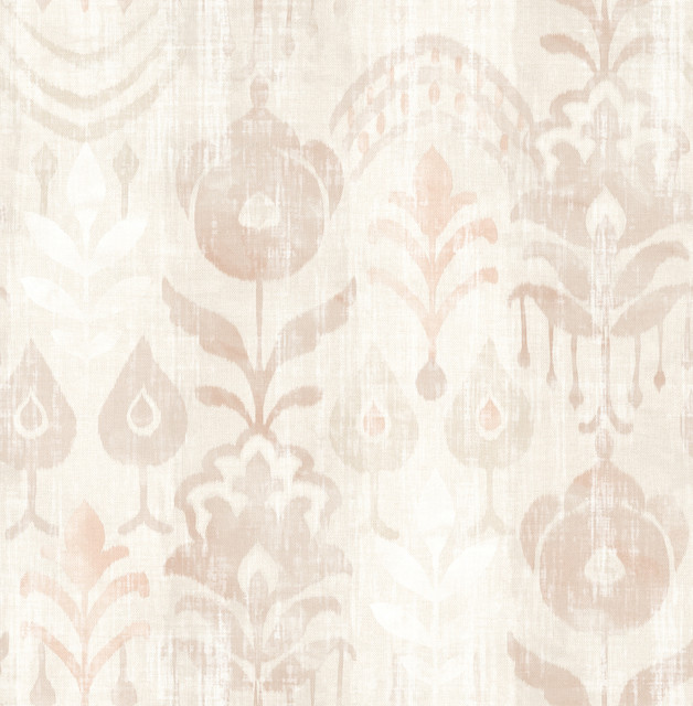 A-Street Prints Pavord Pink Floral Shibori Wallpaper Terrace Covers about 56.4 square feet Great Britain Unpasted 20.86-in repeat, straight match 20.5-in by 33-ft long roll - My Fabric Connection - A-Street Prints Pavord Pink Floral Shibori Wallpaper Terrace Covers about 56.4 square feet Great Britain Unpasted 20.86-in repeat, straight match 20.5-in by 33-ft long roll - My Fabric Connection -