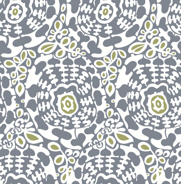 A-Street Prints Divine Slate Abstract Medallion Wallpaper Terrace Covers about 56.4 square feet Great Britain Unpasted 20.86-in repeat, straight match 20.5-in by 33-ft long roll - My Fabric Connection - A-Street Prints Divine Slate Abstract Medallion Wallpaper Terrace Covers about 56.4 square feet Great Britain Unpasted 20.86-in repeat, straight match 20.5-in by 33-ft long roll - My Fabric Connection -