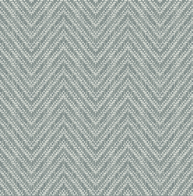 A-Street Prints Glynn Denim Chevron Wallpaper Terrace Covers about 56.4 square feet Great Britain Unpasted 20.86-in repeat, straight match 20.5-in by 33-ft long roll - My Fabric Connection - A-Street Prints Glynn Denim Chevron Wallpaper Terrace Covers about 56.4 square feet Great Britain Unpasted 20.86-in repeat, straight match 20.5-in by 33-ft long roll - My Fabric Connection -
