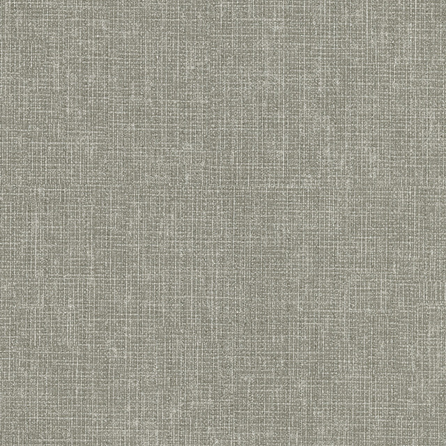 Warner Gabardine Grey Linen Texture Wallpaper Textures & Weaves Covers about 60.8 square feet United States Unpasted No repeat, random match 27-in by 27-ft long roll - My Fabric Connection -