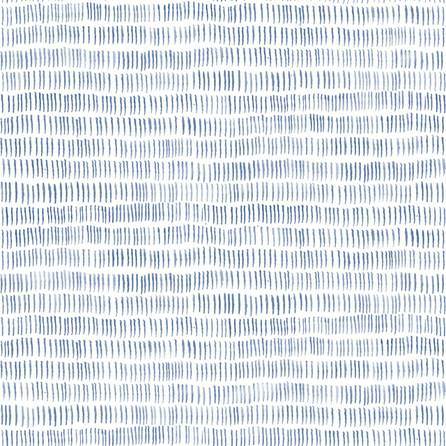 Chesapeake Pips Navy Watercolor Brushstrokes Wallpaper Thoreau Covers about 56.4 square feet United States Prepasted 20.5-in repeat, straight match 20.5-in by 33-ft long roll - My Fabric Connection - Chesapeake Pips Navy Watercolor Brushstrokes Wallpaper Thoreau Covers about 56.4 square feet United States Prepasted 20.5-in repeat, straight match 20.5-in by 33-ft long roll - My Fabric Connection -