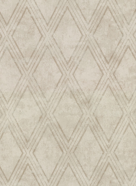 Warner Dartmouth Taupe Faux Plaster Geometric Wallpaper Warner Textures IX 2754 Main Street Covers about 60.8 square feet United States Unpasted 20.5-in repeat, drop match 27-in by 27-ft long roll - My Fabric Connection - Warner Dartmouth Taupe Faux Plaster Geometric Wallpaper Warner Textures IX 2754 Main Street Covers about 60.8 square feet United States Unpasted 20.5-in repeat, drop match 27-in by 27-ft long roll - My Fabric Connection -