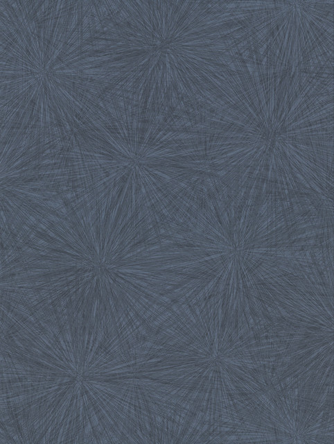 Warner Majestic Denim Starburst Wallpaper Warner Textures X Covers about 60.8 square feet United States Unpasted 24-in repeat, straight match 27-in by 27-ft long roll - My Fabric Connection - Warner Majestic Denim Starburst Wallpaper Warner Textures X Covers about 60.8 square feet United States Unpasted 24-in repeat, straight match 27-in by 27-ft long roll - My Fabric Connection -