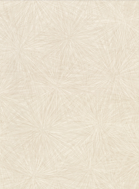Warner Majestic Champagne Starburst Wallpaper Warner Textures X Covers about 60.8 square feet United States Unpasted 24-in repeat, straight match 27-in by 27-ft long roll - My Fabric Connection -