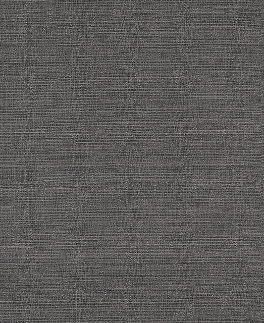 Warner Koto Black Distressed Texture Wallpaper Warner XI Naturals & Grasscloths Covers about 60.8 square feet United States Unpasted No repeat, random match 27-in by 27-ft long roll - My Fabric Connection -