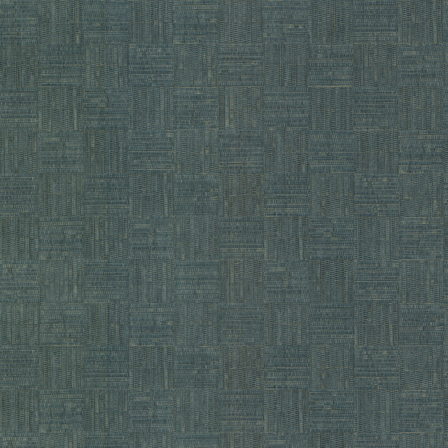Warner Thea Blue Geometric Wallpaper Warner XI Naturals & Grasscloths Covers about 60.8 square feet United States Unpasted No repeat, random match 27-in by 27-ft long roll - My Fabric Connection - Warner Thea Blue Geometric Wallpaper Warner XI Naturals & Grasscloths Covers about 60.8 square feet United States Unpasted No repeat, random match 27-in by 27-ft long roll - My Fabric Connection -