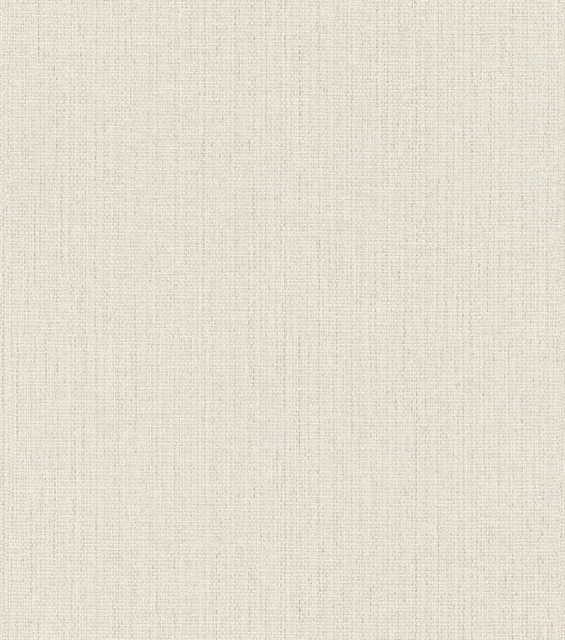 Advantage Hoshi White Woven Wallpaper Windsong Covers about 57.5 square feet Germany Unpasted No repeat, random match 20.9-in by 33-ft long roll - My Fabric Connection -