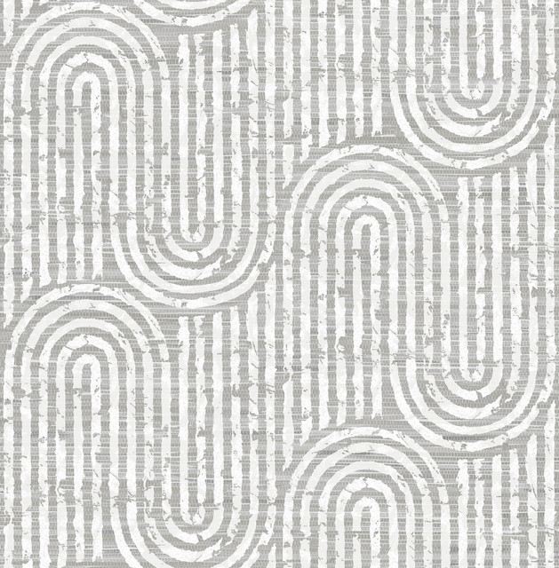 A-Street Prints Trippet Grey Zen Waves Wallpaper Scott Living III Covers about 56.4 square feet Great Britain Unpasted 20.9-in repeat, drop match 20.5-in by 33-ft long roll - My Fabric Connection - A-Street Prints Trippet Grey Zen Waves Wallpaper Scott Living III Covers about 56.4 square feet Great Britain Unpasted 20.9-in repeat, drop match 20.5-in by 33-ft long roll - My Fabric Connection -