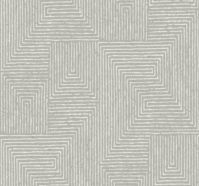 A-Street Prints Mortenson Dove Geometric Wallpaper Scott Living III Covers about 60.8 square feet China Unpasted 25.25-in repeat, straight match 27-in by 27-ft long roll - My Fabric Connection - A-Street Prints Mortenson Dove Geometric Wallpaper Scott Living III Covers about 60.8 square feet China Unpasted 25.25-in repeat, straight match 27-in by 27-ft long roll - My Fabric Connection -