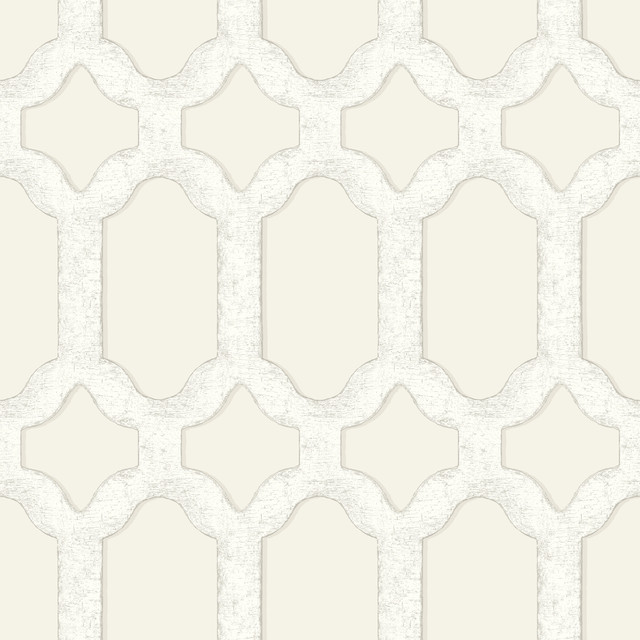 Chesapeake Chervil Cream Trellis Wallpaper Wildflower Covers about 56.4 square feet United States Prepasted 20.5-in repeat, straight match 20.5-in by 33-ft long roll - My Fabric Connection - Chesapeake Chervil Cream Trellis Wallpaper Wildflower Covers about 56.4 square feet United States Prepasted 20.5-in repeat, straight match 20.5-in by 33-ft long roll - My Fabric Connection -