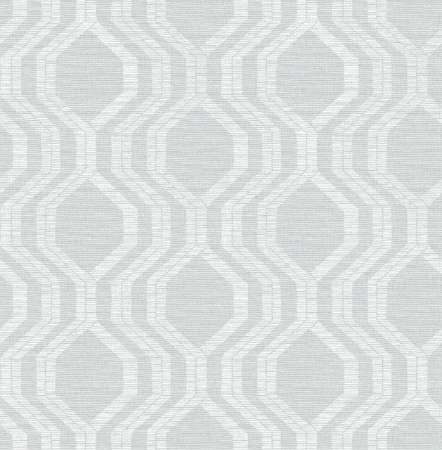 A-Street Prints Burton Pewter Modern Ogee Wallpaper Solace Covers about 56.4 square feet Great Britain Unpasted 20.86-in repeat, straight match 20.5-in by 33-ft long roll - My Fabric Connection - A-Street Prints Burton Pewter Modern Ogee Wallpaper Solace Covers about 56.4 square feet Great Britain Unpasted 20.86-in repeat, straight match 20.5-in by 33-ft long roll - My Fabric Connection -