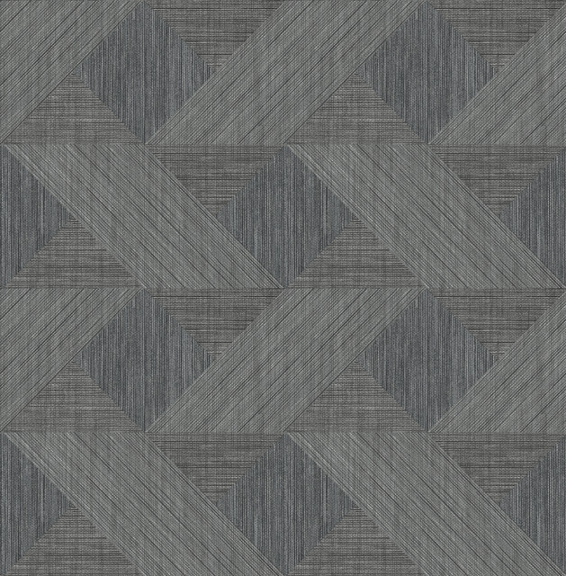 A-Street Prints Presley Black Tessellation Wallpaper Solace Covers about 56.4 square feet Great Britain Unpasted 20.86-in repeat, straight match 20.5-in by 33-ft long roll - My Fabric Connection - A-Street Prints Presley Black Tessellation Wallpaper Solace Covers about 56.4 square feet Great Britain Unpasted 20.86-in repeat, straight match 20.5-in by 33-ft long roll - My Fabric Connection -