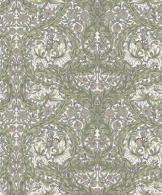 A-Street Prints African Marigold Green Floral Wallpaper Hidden Treasures Covers about 57.5 square feet Sweden Unpasted 12.6-in repeat, straight match 20.9-in by 33-ft long roll - My Fabric Connection - A-Street Prints African Marigold Green Floral Wallpaper Hidden Treasures Covers about 57.5 square feet Sweden Unpasted 12.6-in repeat, straight match 20.9-in by 33-ft long roll - My Fabric Connection -