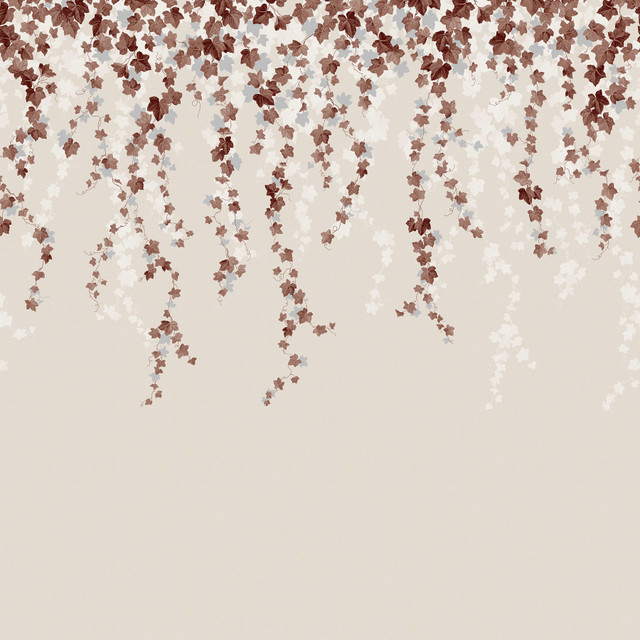Advantage Trailing Ivy Brown Wall Mural Westbury Forest Covers 6 panels measuring 9.8-ft wide by 9.8-ft tall when assembled Great Britain Unpasted Reverse Hang 19.6-in by 9.8-ft long roll - My Fabric Connection - Advantage Trailing Ivy Brown Wall Mural Westbury Forest Covers 6 panels measuring 9.8-ft wide by 9.8-ft tall when assembled Great Britain Unpasted Reverse Hang 19.6-in by 9.8-ft long roll - My Fabric Connection -