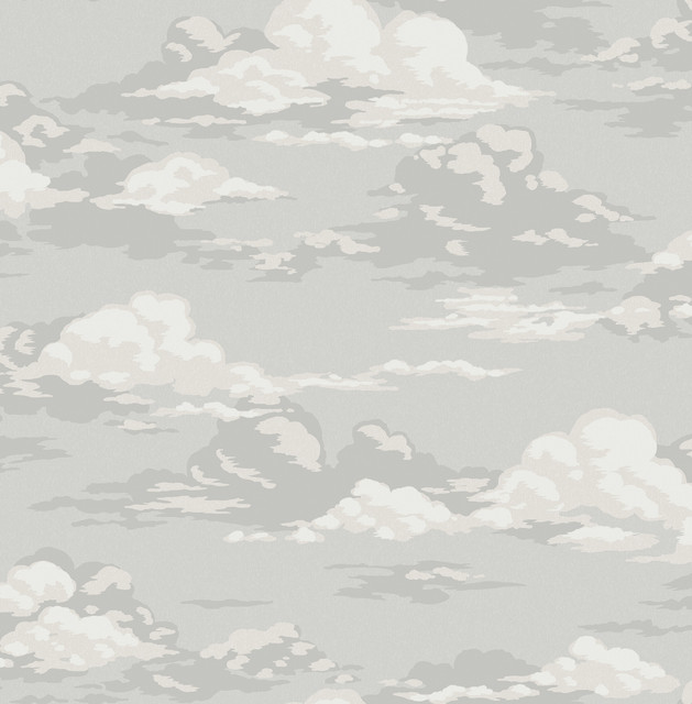 Advantage Cumulus Grey Clouds Wallpaper Westbury Forest Covers about 56.4 square feet Great Britain Unpasted 20.9-in repeat, drop match 20.5-in by 33-ft long roll - My Fabric Connection - Advantage Cumulus Grey Clouds Wallpaper Westbury Forest Covers about 56.4 square feet Great Britain Unpasted 20.9-in repeat, drop match 20.5-in by 33-ft long roll - My Fabric Connection -