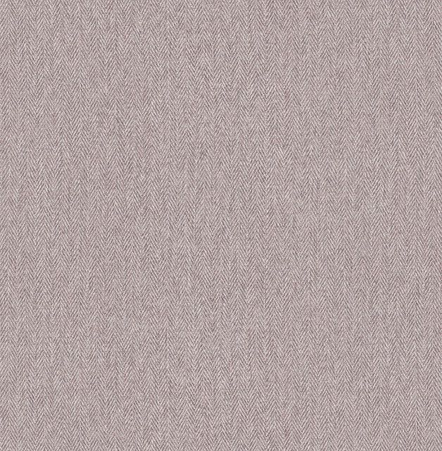 Advantage Herringbone Lavender Tweed Wallpaper Westbury Forest Covers about 56.4 square feet Great Britain Unpasted 20.9-in repeat, straight match 20.5-in by 33-ft long roll - My Fabric Connection -