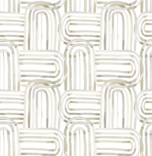 A-Street Prints Lolly Beige Arches Wallpaper Whimsy Covers about 56.4 square feet Great Britain Unpasted 20.9-in repeat, straight match 20.5-in by 33-ft long roll - My Fabric Connection - A-Street Prints Lolly Beige Arches Wallpaper Whimsy Covers about 56.4 square feet Great Britain Unpasted 20.9-in repeat, straight match 20.5-in by 33-ft long roll - My Fabric Connection -