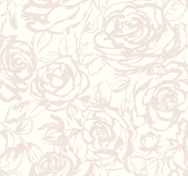 A-Street Prints Nelda Light Pink Rose Wallpaper Whimsy Covers about 60.8 square feet United States Unpasted 25.25-in repeat, drop match 27-in by 27-ft long roll - My Fabric Connection - A-Street Prints Nelda Light Pink Rose Wallpaper Whimsy Covers about 60.8 square feet United States Unpasted 25.25-in repeat, drop match 27-in by 27-ft long roll - My Fabric Connection -