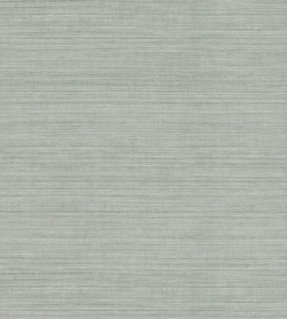 Ronald Redding Silk Elegance Grey Wallpaper 24 Karat Covers about 60.8 square feet United States Unpasted No repeat, random match 27-in by 27-ft long roll - My Fabric Connection -