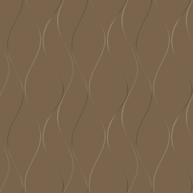 Antonina Vella Wavy Stripe Tan Metallic Wallpaper Antonina Vella Dazzling Dimensions Volume II Covers about 57.8 square feet China Unpasted 21-in repeat, straight match 21-in by 33-ft long roll - My Fabric Connection - Antonina Vella Wavy Stripe Tan Metallic Wallpaper Antonina Vella Dazzling Dimensions Volume II Covers about 57.8 square feet China Unpasted 21-in repeat, straight match 21-in by 33-ft long roll - My Fabric Connection -