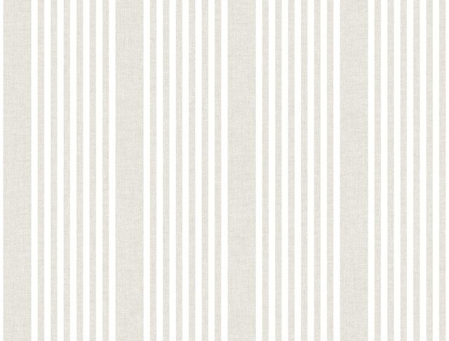 Inspired by Color French Linen Stripe Soft Linen Wallpaper Beige & Neutrals Covers about 60.8 square feet Prepasted No repeat, random match 27-in by 27-ft long roll - My Fabric Connection - Inspired by Color French Linen Stripe Soft Linen Wallpaper Beige & Neutrals Covers about 60.8 square feet Prepasted No repeat, random match 27-in by 27-ft long roll - My Fabric Connection -