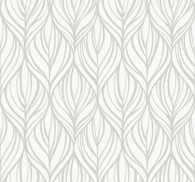 Candice Olson Palma White & Silver Wallpaper Candice Olson After 8 Covers about 60.8 square feet Unpasted 25.25-in repeat, straight match 27-in by 27-ft long roll - My Fabric Connection - Candice Olson Palma White & Silver Wallpaper Candice Olson After 8 Covers about 60.8 square feet Unpasted 25.25-in repeat, straight match 27-in by 27-ft long roll - My Fabric Connection -