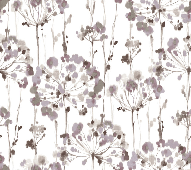 Candice Olson Flourish Purple Wallpaper Candice Olson Modern Artisan II Covers about 60.8 square feet Unpasted 24-in repeat, straight match 27-in by 27-ft long roll - My Fabric Connection - Candice Olson Flourish Purple Wallpaper Candice Olson Modern Artisan II Covers about 60.8 square feet Unpasted 24-in repeat, straight match 27-in by 27-ft long roll - My Fabric Connection -