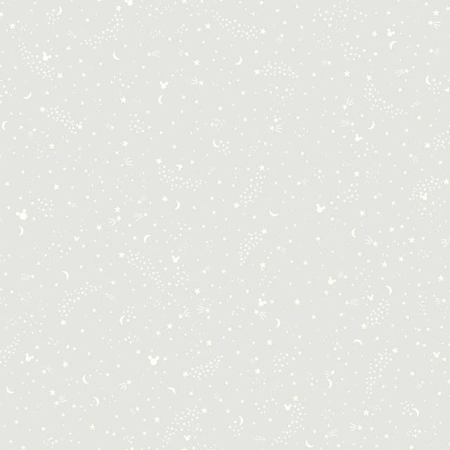 York Wallcoverings Disney Mickey Mouse Star Grey Wallpaper Disney Kids Vol. 4 Covers about 56.4 square feet Unpasted 20.5-in repeat, drop match 20.5-in by 33-ft long roll - My Fabric Connection - York Wallcoverings Disney Mickey Mouse Star Grey Wallpaper Disney Kids Vol. 4 Covers about 56.4 square feet Unpasted 20.5-in repeat, drop match 20.5-in by 33-ft long roll - My Fabric Connection -