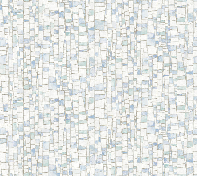 York Wallcoverings Kaleidoscopic Blue Wallpaper Formations Covers about 60.8 square feet 27-in by 27-ft long roll Unpasted 24 - My Fabric Connection - York Wallcoverings Kaleidoscopic Blue Wallpaper Formations Covers about 60.8 square feet 27-in by 27-ft long roll Unpasted 24 - My Fabric Connection -