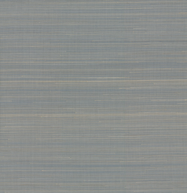 Ronald Redding Abaca Weave Blue Wallpaper Grasscloth & Natural Resource Covers about 72 square feet Unpasted No repeat, random match 36-in by 24-ft long roll - My Fabric Connection - Ronald Redding Abaca Weave Blue Wallpaper Grasscloth & Natural Resource Covers about 72 square feet Unpasted No repeat, random match 36-in by 24-ft long roll - My Fabric Connection -