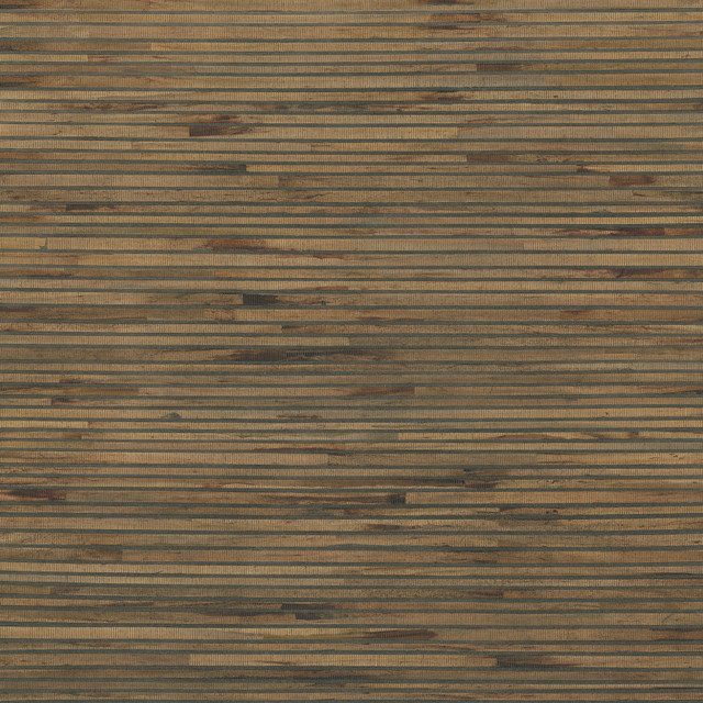 Ronald Redding Hyacinth Leaf Natural Wallpaper Grasscloth & Natural Resource Covers about 72 square feet Unpasted No repeat, random match 36-in by 24-ft long roll - My Fabric Connection -