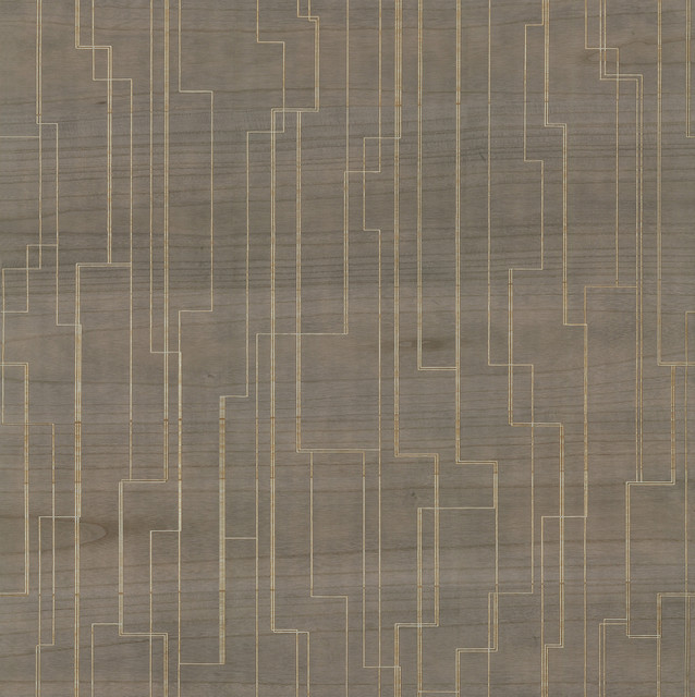 Ronald Redding Inlay Line Mink Wallpaper Grasscloth & Natural Resource Covers about 72 square feet Unpasted 32-in repeat, straight match 36-in by 24-ft long roll - My Fabric Connection - Ronald Redding Inlay Line Mink Wallpaper Grasscloth & Natural Resource Covers about 72 square feet Unpasted 32-in repeat, straight match 36-in by 24-ft long roll - My Fabric Connection -