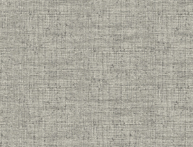 York Wallcoverings Papyrus Weave Black Wallpaper Grasscloth Resource Library Covers about 60.8 square feet Prepasted 20.5-in repeat, drop match 27-in by 27-ft long roll - My Fabric Connection - York Wallcoverings Papyrus Weave Black Wallpaper Grasscloth Resource Library Covers about 60.8 square feet Prepasted 20.5-in repeat, drop match 27-in by 27-ft long roll - My Fabric Connection -