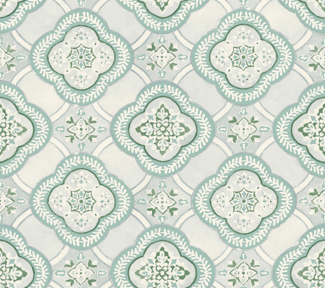 York Wallcoverings Garden Trellis Rain Wallpaper Greenhouse Covers about 60.8 square feet Prepasted 24-in repeat, straight match 27-in by 27-ft long roll - My Fabric Connection - York Wallcoverings Garden Trellis Rain Wallpaper Greenhouse Covers about 60.8 square feet Prepasted 24-in repeat, straight match 27-in by 27-ft long roll - My Fabric Connection -