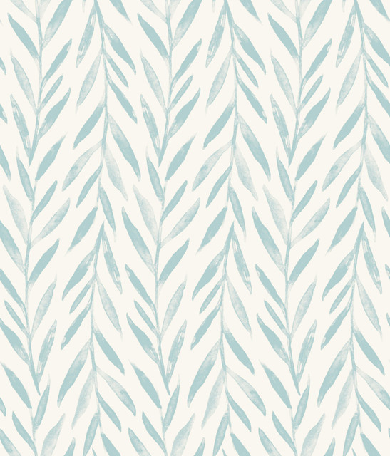 Magnolia Home Willow Blue Wallpaper Magnolia Home Artful Prints & Patterns Covers about 56.4 square feet Prepasted 24-in repeat, straight match 20.5-in by 33-ft long roll - My Fabric Connection - Magnolia Home Willow Blue Wallpaper Magnolia Home Artful Prints & Patterns Covers about 56.4 square feet Prepasted 24-in repeat, straight match 20.5-in by 33-ft long roll - My Fabric Connection -
