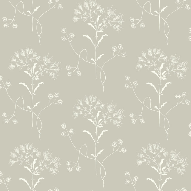 Magnolia Home Cupola Wildflower Light Grey & White Wallpaper Magnolia Home Vol. II Covers about 56.4 square feet Prepasted 10.25-in repeat, drop match 20.5-in by 33-ft long roll - My Fabric Connection - Magnolia Home Cupola Wildflower Light Grey & White Wallpaper Magnolia Home Vol. II Covers about 56.4 square feet Prepasted 10.25-in repeat, drop match 20.5-in by 33-ft long roll - My Fabric Connection -