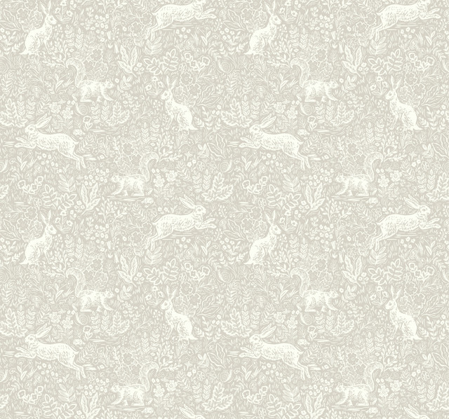 Rifle Paper Co. Fable Linen Wallpaper Rifle Paper Co. Covers about 60.8 square feet Unpasted 25.25-in repeat, straight match 27-in by 27-ft long roll - My Fabric Connection - Rifle Paper Co. Fable Linen Wallpaper Rifle Paper Co. Covers about 60.8 square feet Unpasted 25.25-in repeat, straight match 27-in by 27-ft long roll - My Fabric Connection -