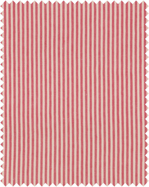RHUBARB STRIPE Heavy Linen (FB00054) by Mind The Gap Designer Fabric | FB00054 | TRANSYLVANIAN ROOTS | Red, White | Fabric Carolina | https://www.fabriccarolina.com/