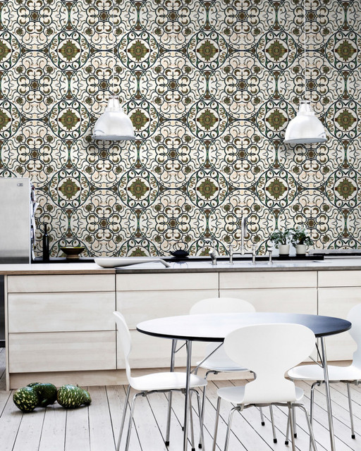 ORGANIC TILE Premium Wallpaper (WP20058) by Mind The Gap Designer Wallpaper | WP20058 | WALLPAPER DESIGNER COLLECTION | 3 rolls x 20.5 x 118.1 in | 0.52m / 20.5in | 3m / 118in | 4.65mp | 52cm / 20.5in | Brown, Green, White | Non-woven | Paste the wall | 3-rolls in a box | Fabric Carolina | https://www.fabriccarolina.com/
