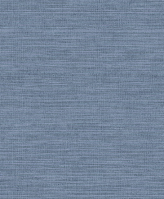 Advantage Ashleigh Blue Linen Texture Wallpaper Surfaces Covers about 57.8 square feet 21-in by 33-ft long roll Unpasted 25 - My Fabric Connection -